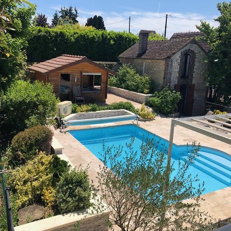 Bed and Breakfast Le Rouge & Blanc Saint-Maurice-le-Vieil Экстерьер фото
